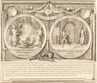 Expulsion des Jésuites - Gabriel Jacques de Saint Aubin