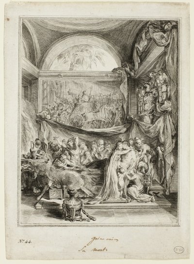 La mort de Germanicus, tirée du Spectacle de l