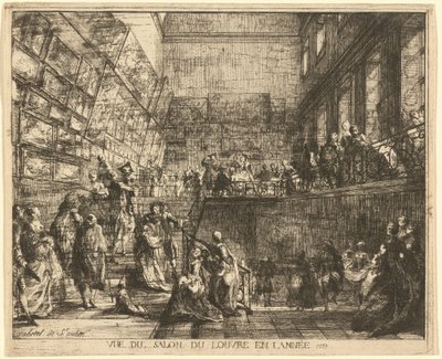 Vue du Salon du Louvre en l