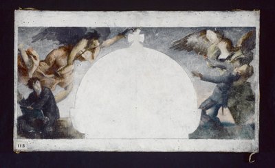 Esquisse pour la peinture du monument aux morts de la guerre de 1870 au Lycée Chaptal, vers 1879 - Gabriel Joseph Marie Augustin Ferrier
