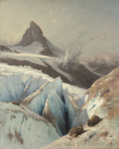 Le Cervin, 1867 - Gabriel Loppe