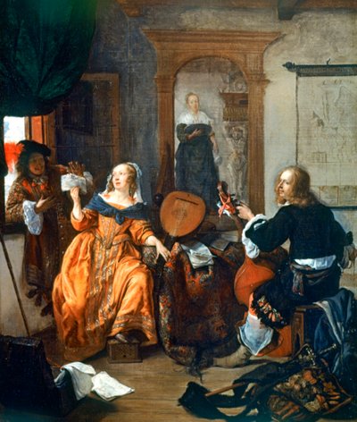 Une fête musicale - Gabriel Metsu