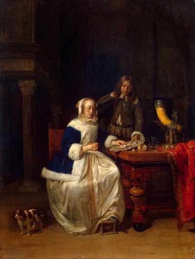 Petit déjeuner, vers 1660 - Gabriel Metsu