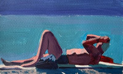 Sieste au bord de la mer, 2024 - Gabriel Palma