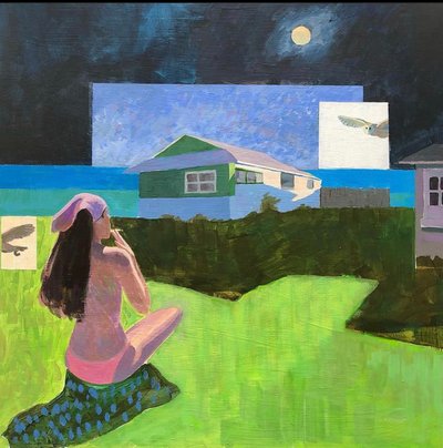 Cigarette de nuit avec chouette nocturne - Gabriel Palma