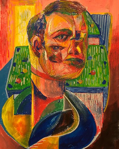 Le Joueur de billard, 2021 - Gabriel Palma