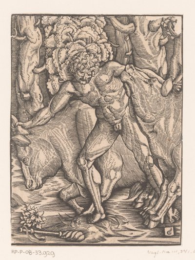 Hercule et les bœufs de Géryon (Travaux d