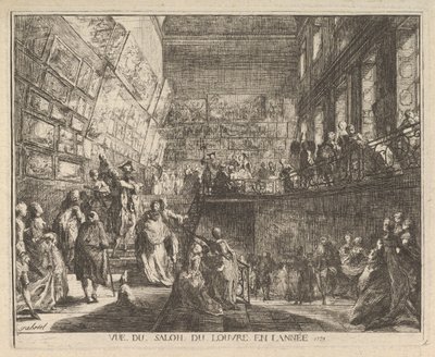 Vue du Salon du Louvre en l