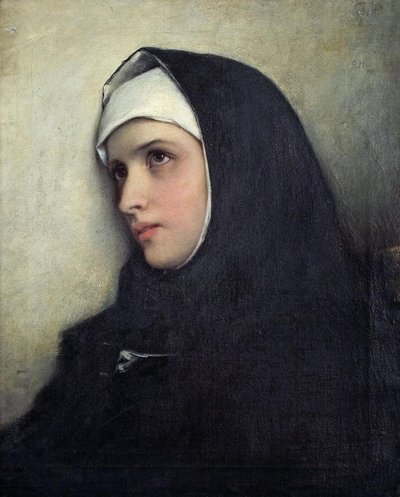 Gabriel von Max - Portrait d