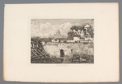 Vue de la ruine de l