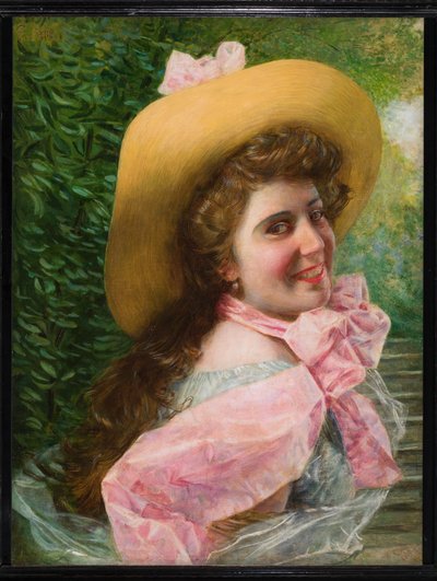 Visage de fille - Gaetano Bellei
