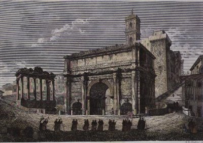 Arc de Septime VI, Le Forum, Rome, d