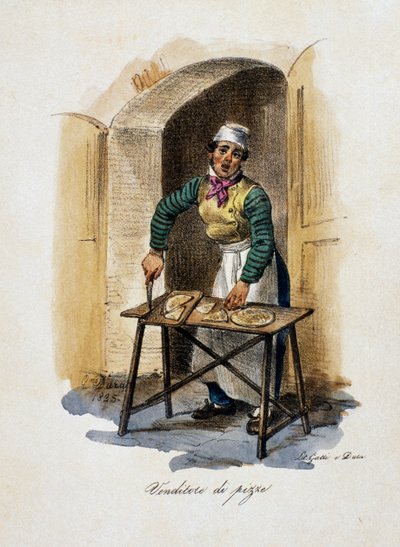 Vendeur de pizza - Gaetano Dura