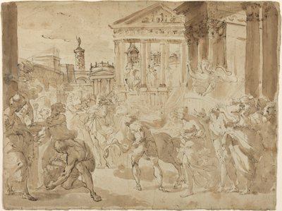 Une Procession Triomphale dans la Rome Antique - Gaetano Gandolfi