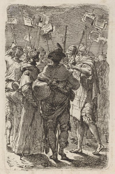 Les Pèlerins - Gaetano Gandolfi