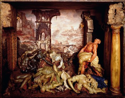Italie, Florence, La Peste, sculpture en cire - Gaetano Giulio Zumbo