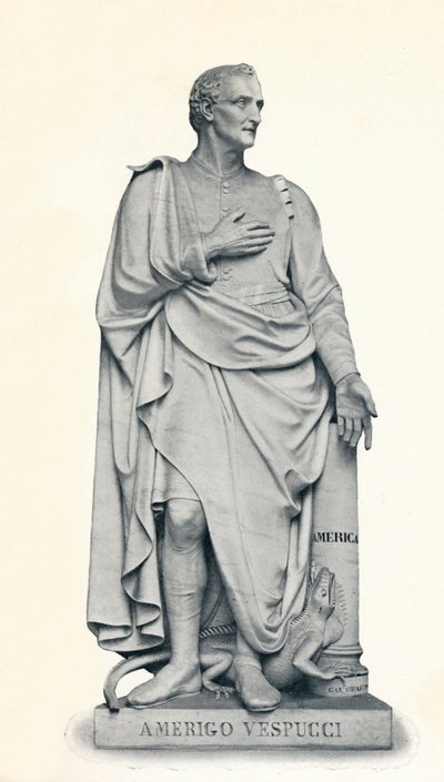 Amerigo Vespucci, 1454-1512, 1912 - Gaetano Grazzini