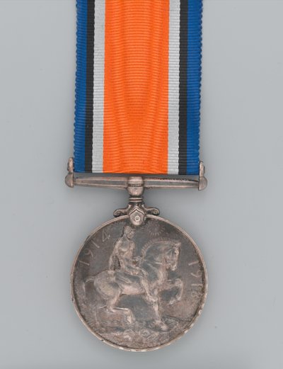 Médaille de guerre britannique 1914-20 décernée au soldat Andreya - Gaetano Matteo Monti