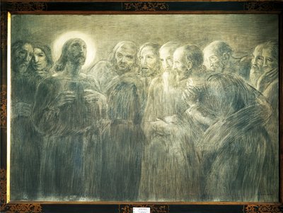 Le Christ parmi les apôtres - Gaetano Previati