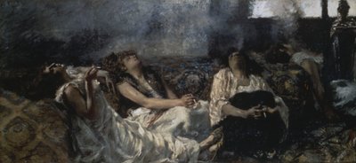 Fumeurs de haschich - Gaetano Previati
