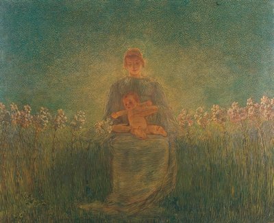 Madonna des lys - Gaetano Previati