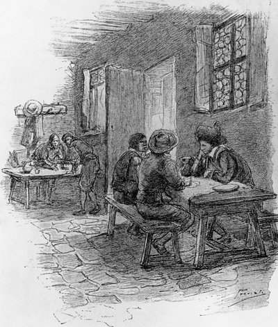 Renzo, Tonio et Gervase à l
