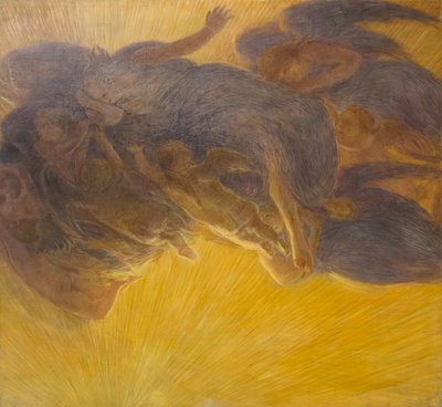 La création de la lumière, vers 1913, Gaetano Previati - Gaetano Previati
