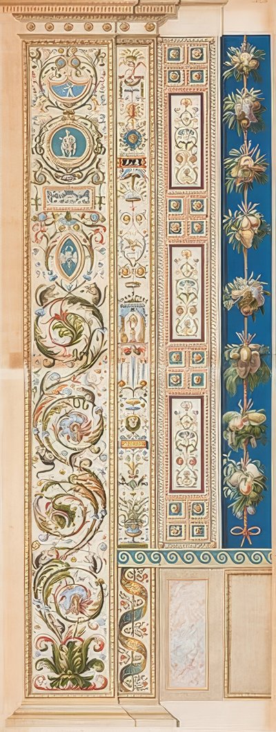 Pilastre Loggia IX (Ornement) - Gaetano Savorelli