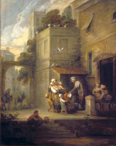 Charité soulageant la détresse - Gainsborough Dupont