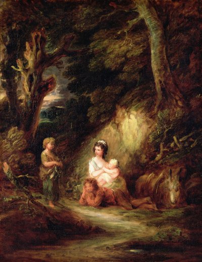 Campement Gitan, vers 1788-92 - Gainsborough Dupont
