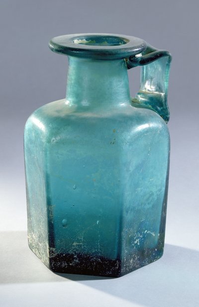 Bouteille hexagonale, 1er-2e siècle - Gallo Roman