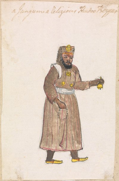 Un Jungum, un mendiant religieux hindou - Gangaram Chintaman Tambat