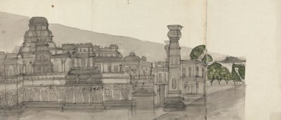 Vue extérieure de Kailasa - Gangaram Chintaman Tambat