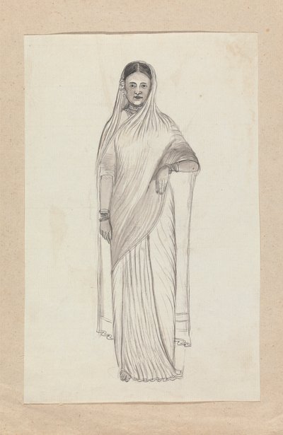 Femme indienne - Gangaram Chintaman Tambat
