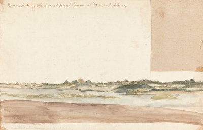 Vue sur la rivière Klimara à Dewal Gaunm - Gangaram Chintaman Tambat
