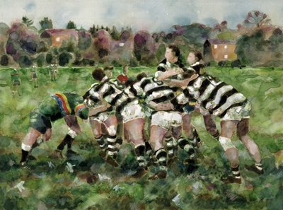 Un match de rugby, 1989 - Gareth Lloyd Ball