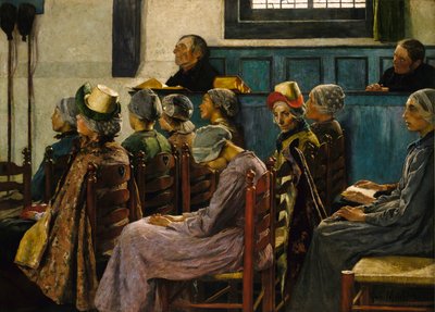 Le Sermon, 1886 - Gari Melchers