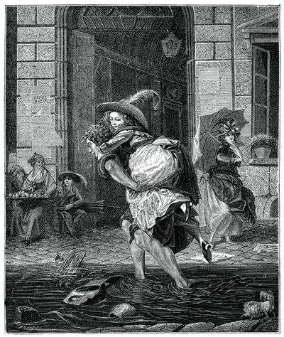 Passage à travers la tempête, 1885 - Garnier
