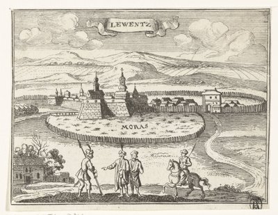 Vue de Levice - Gaspar Bouttats