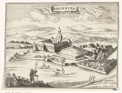 Vue sur Rechnitz (Images topographiques d