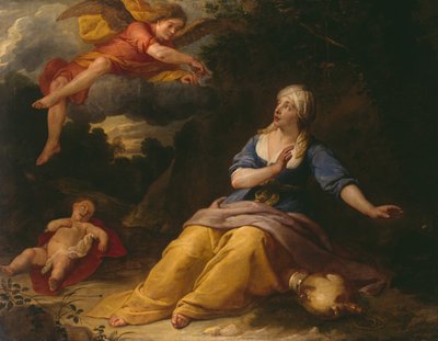 Agar dans le désert - Gaspar De Crayer