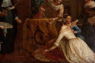 Église paroissiale (Église Saint-Brice). Peinture "L