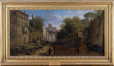 Via Capo le Case - Gaspar van Wittel