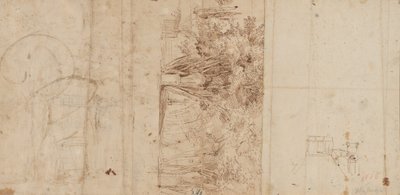 Les jardins de la Villa Médicis - Gaspar van Wittel