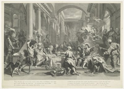Christ dans la maison de Simon le Pharisien - Gaspard Duchange