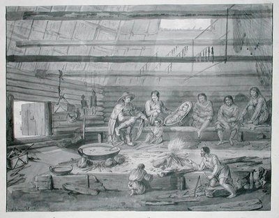 Costumes des habitants de la baie de Castries sur la côte de la Tartarie orientale - Gaspard Duche de Vancy