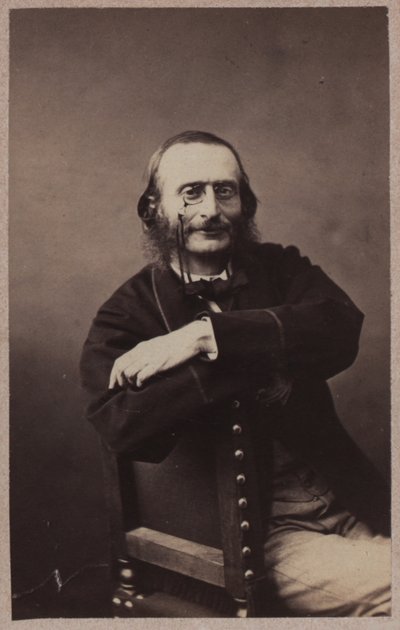 Portrait de Jacques Offenbach 1819-1880 - Gaspard Félix Nadar