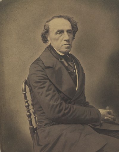 Portrait du compositeur Giacomo Meyerbeer 1791-1864, 1853-1854 - Gaspard Félix Nadar