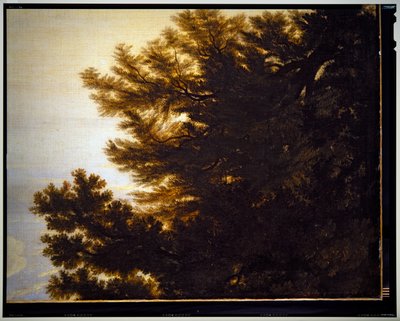 Paysage Pastoral Italien, détail, sans date - Gaspard Poussin Dughet