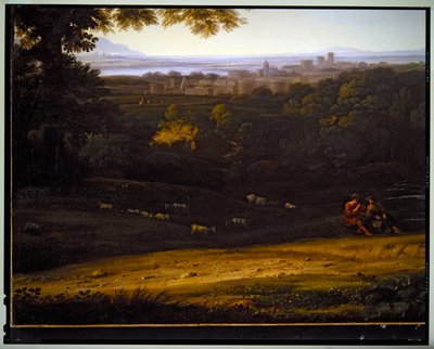 Paysage pastoral italien, non daté - Gaspard Poussin Dughet